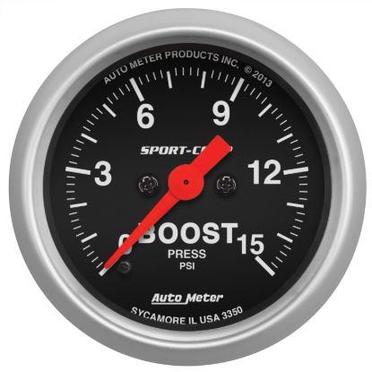 Picture of AutoMeter Boost Gauge - 3350