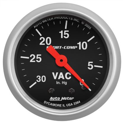 Picture of AutoMeter Vacuum Gauge - 3384