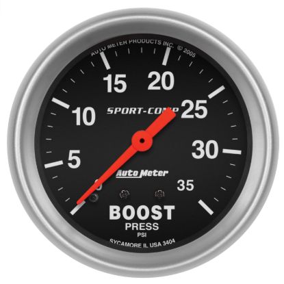 Picture of AutoMeter Boost Gauge - 3404