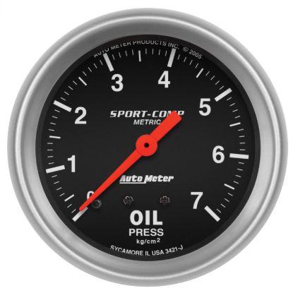 Picture of AutoMeter Engine Oil Pressure Gauge - 3421-J