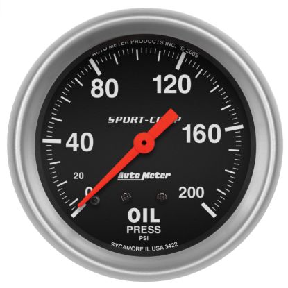 Picture of AutoMeter Engine Oil Pressure Gauge - 3422