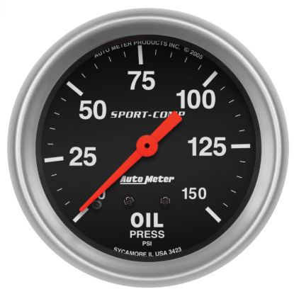 Picture of AutoMeter Engine Oil Pressure Gauge - 3423