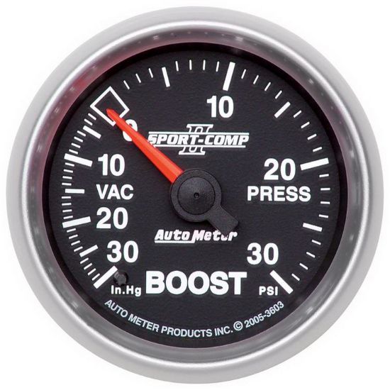 Picture of AutoMeter Boost Gauge - 3603
