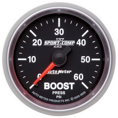 Picture of AutoMeter Boost Gauge - 3605