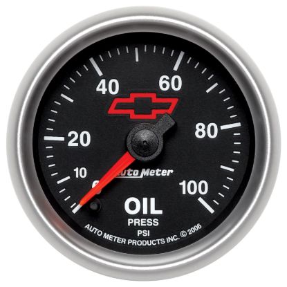 Picture of AutoMeter Engine Oil Pressure Gauge - 3653-00406