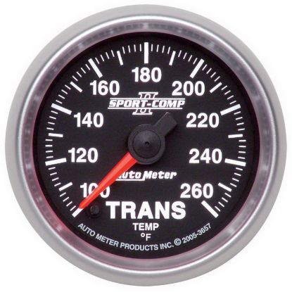 Picture of AutoMeter Automatic Transmission Oil Temperature Gauge - 3657
