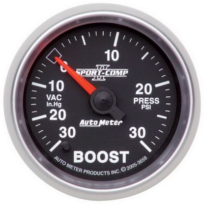 Picture of AutoMeter Boost Gauge - 3659