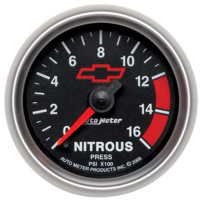 Picture of AutoMeter Nitrous Oxide Pressure Gauge - 3674-00406