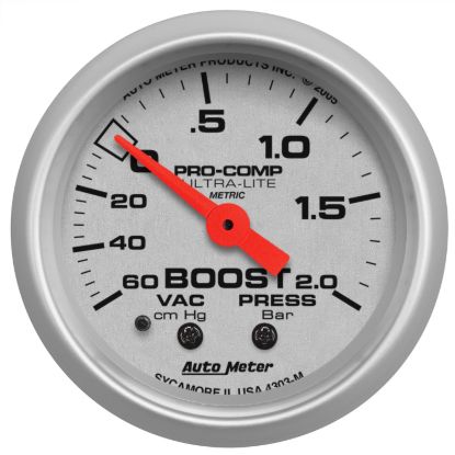 Picture of AutoMeter Boost Gauge - 4303-M