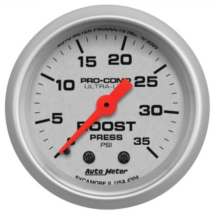 Picture of AutoMeter Boost Gauge - 4304