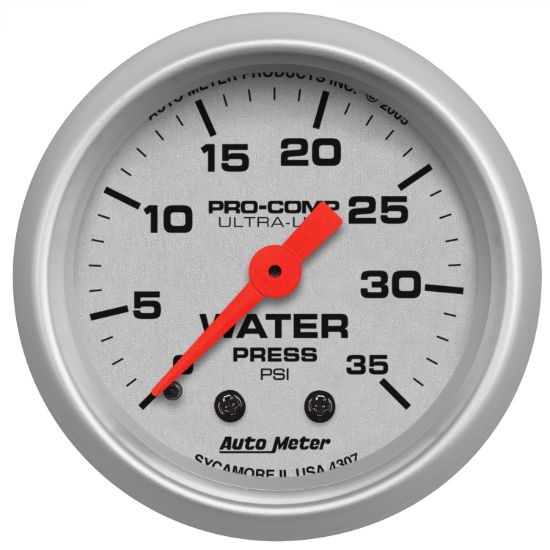 Picture of AutoMeter Water Pressure Gauge - 4307