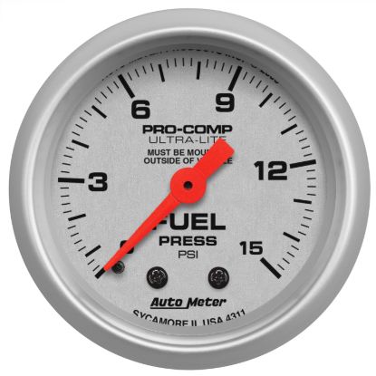 Picture of AutoMeter Fuel Pressure Gauge - 4311