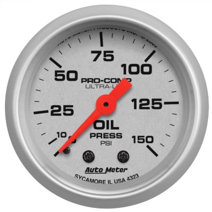 Picture of AutoMeter Engine Oil Pressure Gauge - 4323