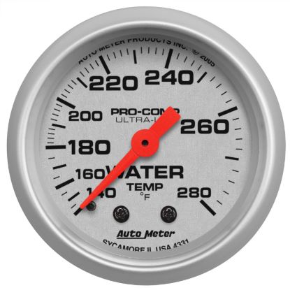 Picture of AutoMeter Engine Coolant Temperature Gauge - 4331