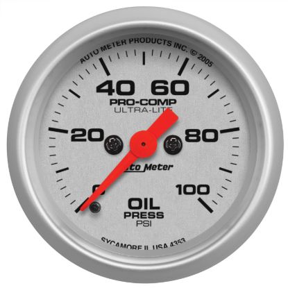 Picture of AutoMeter Engine Oil Pressure Gauge - 4353