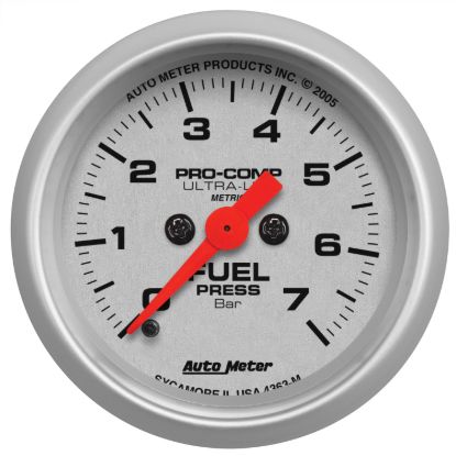 Picture of AutoMeter Fuel Pressure Gauge - 4363-M