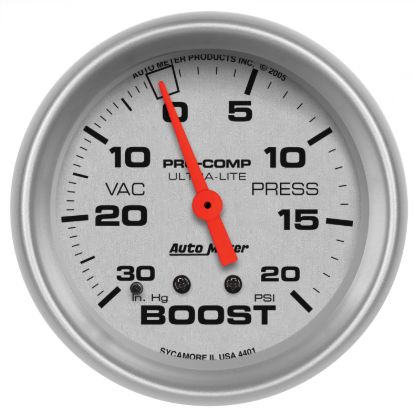 Picture of AutoMeter Boost Gauge - 4401