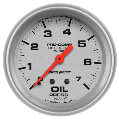 Picture of AutoMeter Engine Oil Pressure Gauge - 4421-J