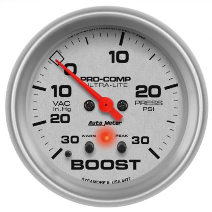 Picture of AutoMeter Boost Gauge - 4477