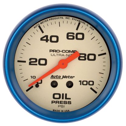 Picture of AutoMeter Engine Oil Pressure Gauge - 4521