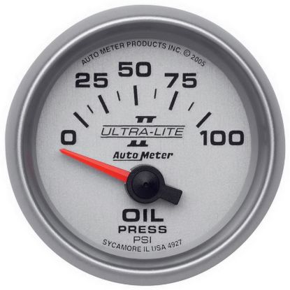 Picture of AutoMeter Engine Oil Pressure Gauge - 4927