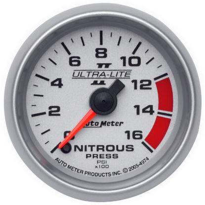 Picture of AutoMeter Nitrous Oxide Pressure Gauge - 4974