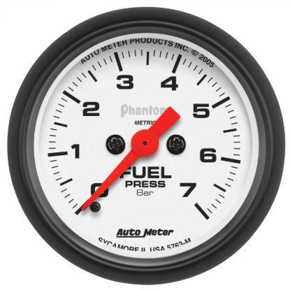 Picture of AutoMeter Fuel Pressure Gauge - 5763-M