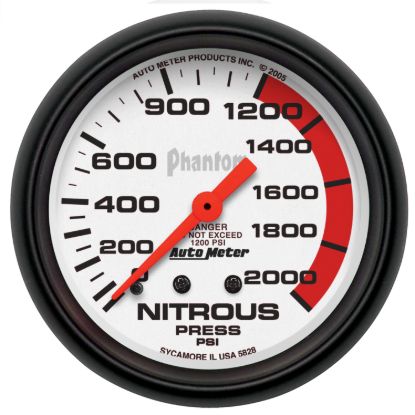Picture of AutoMeter Nitrous Oxide Pressure Gauge - 5828