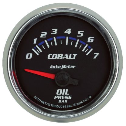 Picture of AutoMeter Engine Oil Pressure Gauge - 6127-M