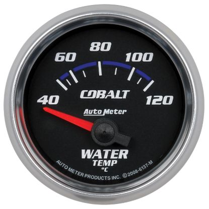 Picture of AutoMeter Engine Coolant Temperature Gauge - 6137-M