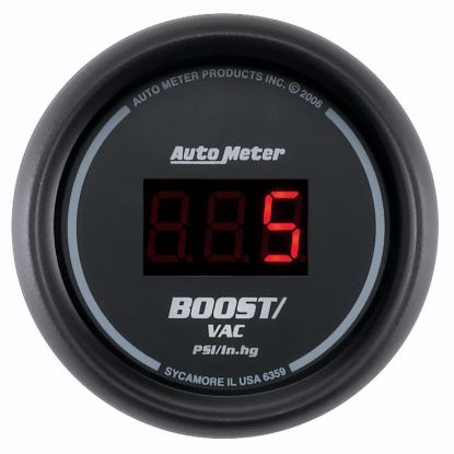 Picture of AutoMeter Boost Gauge - 6359