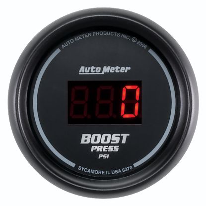 Picture of AutoMeter Boost Gauge - 6370