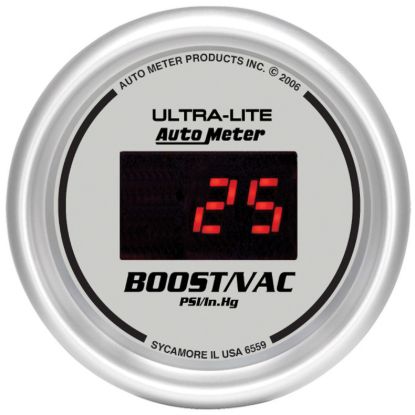 Picture of AutoMeter Boost Gauge - 6559