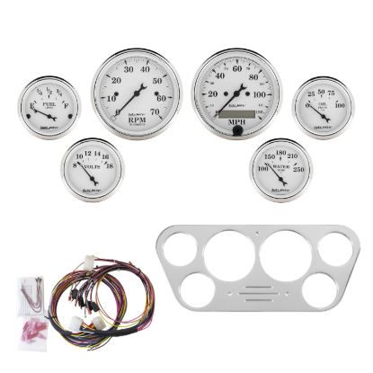 Picture of AutoMeter Gauge Set - 7048-OTW