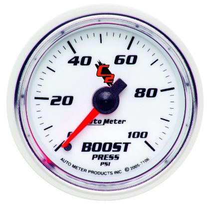 Picture of AutoMeter Boost Gauge - 7106