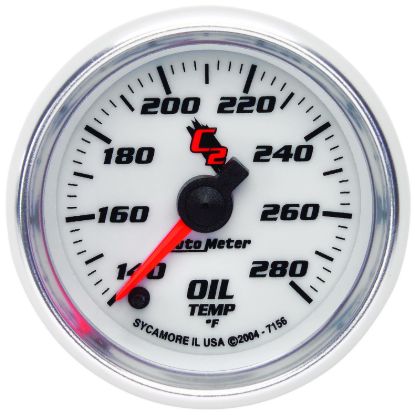 Picture of AutoMeter Engine Oil Temperature Gauge - 7156