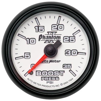 Picture of AutoMeter Boost Gauge - 7504