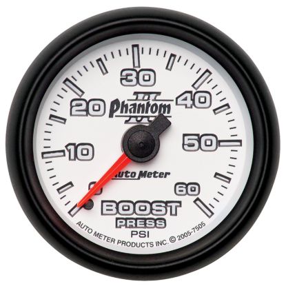 Picture of AutoMeter Boost Gauge - 7505