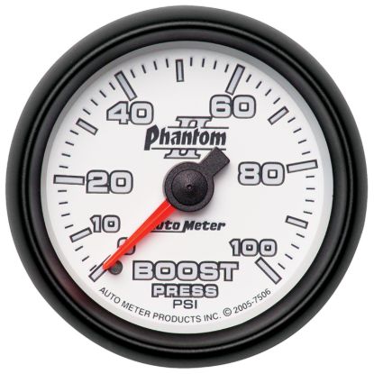 Picture of AutoMeter Boost Gauge - 7506