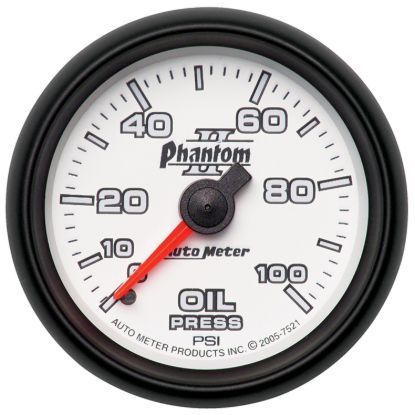 Picture of AutoMeter Engine Oil Pressure Gauge - 7521