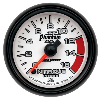 Picture of AutoMeter Nitrous Oxide Pressure Gauge - 7574