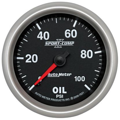 Picture of AutoMeter Engine Oil Pressure Gauge - 7621