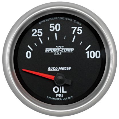 Picture of AutoMeter Engine Oil Pressure Gauge - 7627