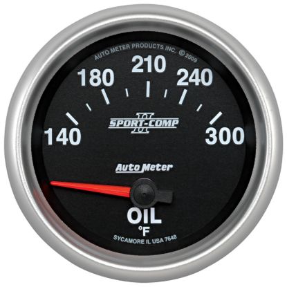 Picture of AutoMeter Engine Oil Temperature Gauge - 7648