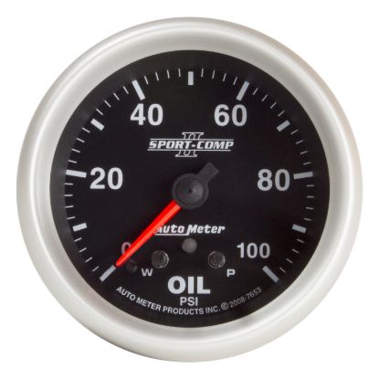 Picture of AutoMeter Engine Oil Pressure Gauge - 7653