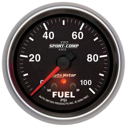Picture of AutoMeter Fuel Pressure Gauge - 7663