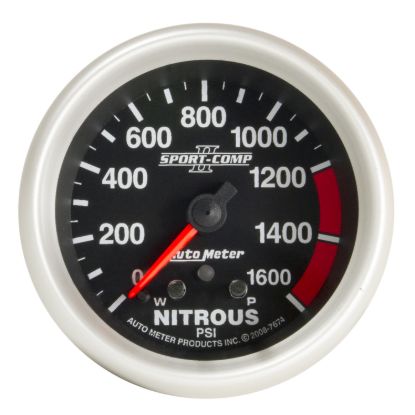 Picture of AutoMeter Nitrous Oxide Pressure Gauge - 7674