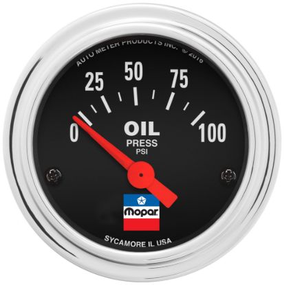 Picture of AutoMeter Engine Oil Pressure Gauge - 880786