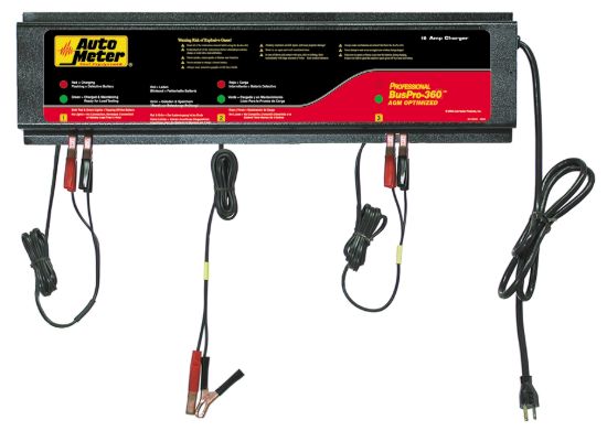 Picture of AutoMeter Battery Charger - BUSPRO-361