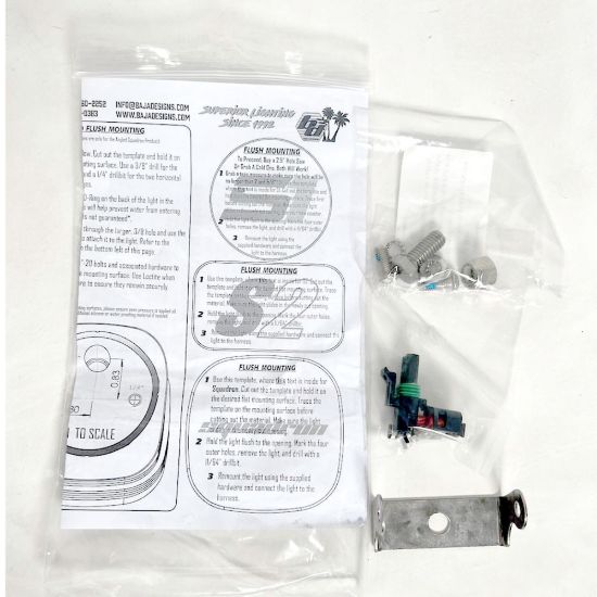 Picture of Baja Designs Auxiliary Light Mounting Bracket Hardware Kit - 660304